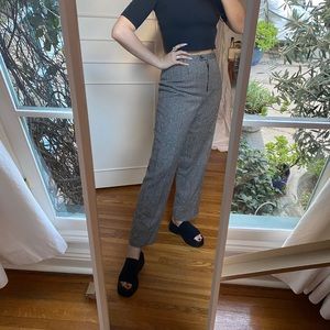 60s tweed cigarette pants